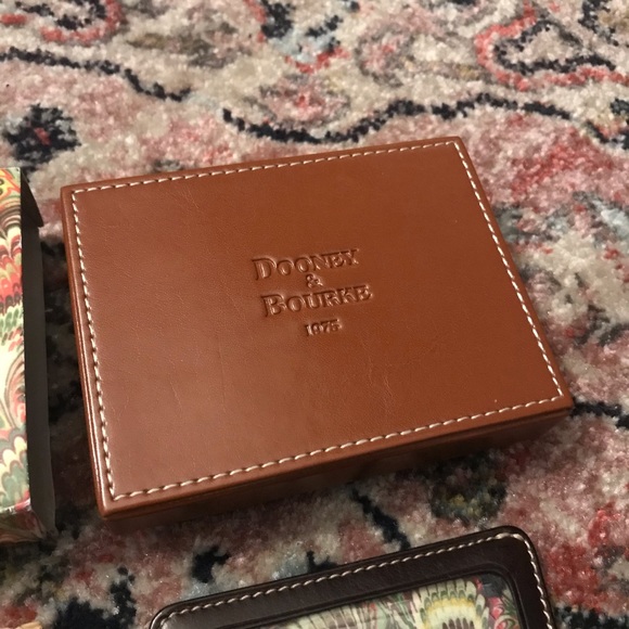 Dooney & Bourke Leather Card Holder - Picture 3 of 6